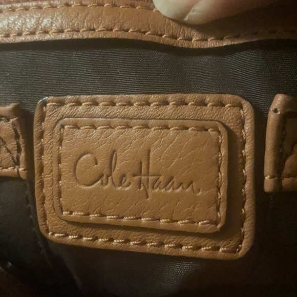 Cole Haan Leather Satchel - Picture 5 of 9